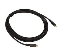 Goshyda RCA Extension Cable, Double Shielded Anti Interference RCA Extension Cord, Flexible and Durable Cotton Cable, for HDTV, DVR, Wired or Satellite TV Boxes, etc. (3m)