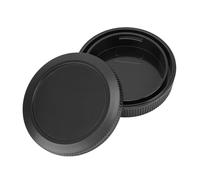 Goshyda RF Mount Body Cap and Rear Lens Cap Cover Kit, Replacement for R, R5, R6, R7, R8, R10, R50, R62, RP, Dust Protection Caps for Camera & Lens