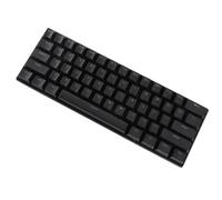 Goshyda RGB Mechanical Shaft Portable 61 Key Keyboard for Gaming Enthusiasts PBT Material,Colorful RGB Lighting 63-key Keyboard Gaming