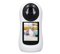 Goshyda Security Camera, 3MP Video Calling Camera with 2304 X 1296 Resolution, IPS2.8 HD Screen, Motion Detection, Night, 90° View Angle, for Indoor Use