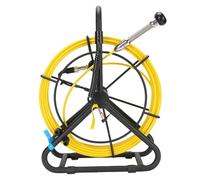 Goshyda Sewer Camera 1080P, Plumbing Inspection Pipe Camera with 18mm Probe, IP68 Water Proof Drain for 50-200mm Pipes, 5 Inch DVR Monitor, 6 LED Lights, 30M Fiberglass Rod,