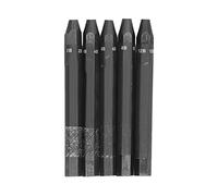 Goshyda Sketching Graphite Stick Set with Delicate Touch Hex Rod Water Soluble 5 Pcs Graphite Sticks for Artists