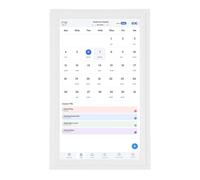 Goshyda Smart Digital Calendar 15.6 Inch, HD Touchscreen Family Planner with Cloud Photo Sharing, Art Gallery Mode & APP Scheduling for Home Office
