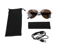 Goshyda Smart Glasses, Bluetooth Sound Glasses, AI Real Time Translation, Smart Control Hands Lightweight Design for Multi Language Conversations Music