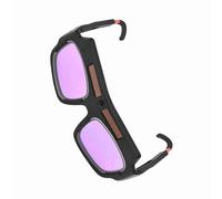 Goshyda Solar Auto Darkening Protective Welding Glasses Goggle for Argon Arc Welding, 100% and ., High Sensitivity Probe Is Mounted on the Top of