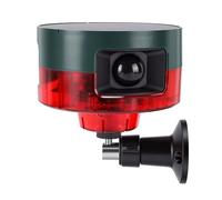 Goshyda Solar Outdoor Motion Sensor Alarm, 130dB Siren, 13 Sounds, Strobe Light, Support Recording, Keeps Unwanted Animals Away From Yard, Orchard, Garden, Farm