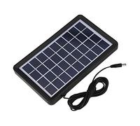 Goshyda Solar Panel, 9V 3W Solar Board Shell 93% Light Transmittance 18% High Conversion Rate Waterproof Poly Silicon Multi-level Solar Cell Cover