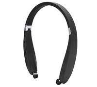 Goshyda SX-991 Bluetooth Headset, Bluetooth 5.0 Neckband Headphones Foldable Sports Earphone with Retractable Earbuds, for Home Office,Video Conference, with Carry Case