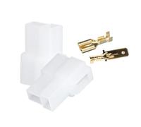 Goshyda T-Type 2 Pin Power Plug for Car Radio Connectors, 5 Pairs