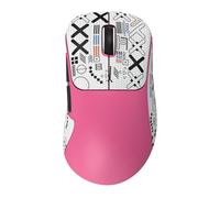 Goshyda T700 Triple Mode Gaming Mouse, Wired 2.4G Wireless Bluetooth 5.3 Optical Mouse with 10000 DPI, 6 Programmable Keys, for PC Gaming and Work (Roseate)