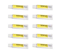 Goshyda Thermal Conductive Glue 1.5MPA Strong Adhesion, 0.671W/M.K Thermal Conductivity Heatsink Plaster, 10 Pack 5g Silicone Grease Paste for LED GPU North South Bridge Chipset