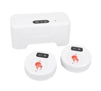 Goshyda Touchless Toilet Flush Kit, Automatic Toilet Flusher, Electric External Sensor Toilets Flusher with 2 Sensors, for Home and Public Use