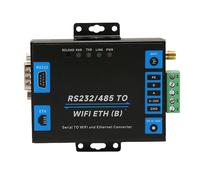 Goshyda Transparent Transmission RS232 RS485 Serial to Ethernet Adapter, WiFi Ethernet Wireless Converter for Industrial IoT
