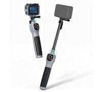 Goshyda Underwater Selfie Stick, 30m Water Proof Bluetooth Remote Control Telescopic Pole, for Aquatic Adventures and Deep Sea Exploration