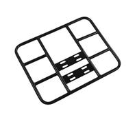 Goshyda Universal Delivery Food Box Rack for Motorcycle Electric 80kg Capacity Heavy Duty Seamless Steel Tube Rear Grille (Type 2 48/38)