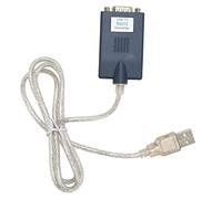 Goshyda USB 2.0 to RS232 Adapter Plug and Play, Easy Connection, Widely Compatible for Laptop Camera Phone with Terminal and Driver CD