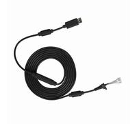 Goshyda USB 4 Pin Replacement Gamepad Cable for 360, Breakaway Adapter Compatible Charging and Data Sync Cord, 8.2FT Wear-Resistant Wire for 360 Controller (Black)