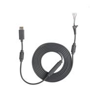 Goshyda USB 4 Pin Replacement Gamepad Cable for 360, Breakaway Adapter Compatible Charging and Data Sync Cord, 8.2FT Wear-Resistant Wire for 360 Controller (Grey)