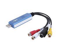 Goshyda USB Video Card for AV to PC, 1 Way High Definition Adapter, Record Gameplay From 360, Composite Input for Video Recording
