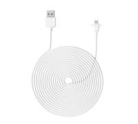 Goshyda Weatherproof Outdoor Charging Cable for EufyCam 2C & 2C Pro, 29.5ft/9m Extra Long Charging Cable, Watertight MicroUSB Head, Clutter-Free Design for Continuous Camera Power (1PCS)
