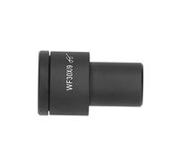 Goshyda Wide Angle 30X Microscope Eyepiece, High Definition Wide Field Biological Lens for Laboratory, 23mm Standard Interface Aluminum Alloy Optical Glass