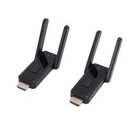 Goshyda Wireless HDMI Transmitter and Receiver 30m, HDMI Extender 4K Decode Input 1080P Output, Built in 5G WiFi, for Video and Audio to Monitor From PC Projector TV Box