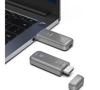 Goshyda Wireless HDMI Transmitter and Receiver 30m, HDMI Extender Kit 4K Decode Input 1080P 60Hz Output, Built in 5G WiFi, for PC Projector TV Box