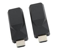 Goshyda Wireless HDMI Transmitter Receiver, HDMI Extender Kit, Plug and Play 165ft Cat5 Cat6 Ethernet RJ45 to HDMI Extender for Projector Monitor HDTV