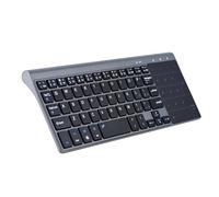 Goshyda Wireless Keyboard Portable Slim 2.4Ghz Keyboard Handheld with Touchpad for PC/for Notebook/for TV Box