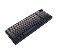 Goshyda Wireless Mechanical Keyboard, 75% Compact RGB Hot Swappable Custom Keyboard with Knob 3 Mode Connection with Sound Dampening, for PC Gaming (Gradient Grey)