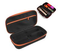 Goshyda Wireless Microphone Carrying Case Water Proof Protective, Hard Shell Travel Storage Bag for 23cm Dual Handheld Mic Wireless Receiver Adapter Battery