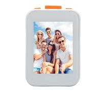 Goshyda Wireless Selfie Screen with Bluetooth Remote - 2 Inch HD Display, Dual Band WiFi Mirroring, for Vlog and Live Stream (White)