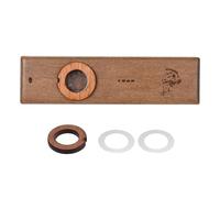 Goshyda Wooden Kazoo Harmonica with Metal Storage Box Musical Instrument for All Ages Wood Flute for Guitar Ukulele Players
