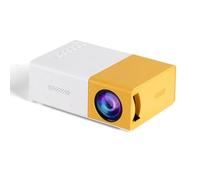 Goshyda YG300 Mini Projector, Full HD 1080P Home Theater LCD Video Projector, AV, VGA, USB, Smartphone, Laptop, Game Machine, TV Box