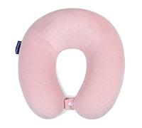 Gosider Breathable Comfortable Travel Neck Pillow Memory Foam U-Shaped Pillow, Suitable for Head and Neck Support, Portable Travel Pillows Machine Washable (Pink)
