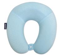Gosider Travel Neck Pillow Neck Pillows for Travel Comfortable Light Blue Pillow U Shape Memory Foam Neck Travel Pillow Head and Neck Support for Car, Home, Office, Traveling