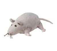 GOSIG RÅTTA soft toy, 23 cm, grey/beige