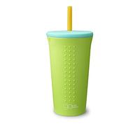 GoSili - Silicone Straw Cup (16oz/470ml) - Lime