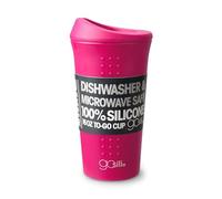 GoSili To Go 100% Silicone 16oz Travel Coffee Cup (Hot Pink)