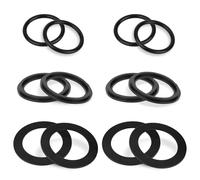 Gosknor 12pcs 25076rp Washer and Ring Kit, Rubber Pool Hose Washers O Ring Compatible with Intex Pool Plunger Valve & Replacement Seal Gasket 10262 10745 10255 Accessories