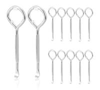 Gosknor 12pcs Paint Can Opener, Steel, Multiple-Use Opening Tool for Cans Bottles Buckets