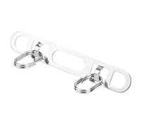 Gosknor 2 Way Phone Tether Tab for iPhone, Zinc Alloy Metal Ultra-Thin Double Buckle Cell Phone Tether Tab Strap Prevent Losing Free Hands Lanyard Patch Replacement