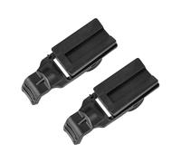 Gosknor 2pcs Bike Light Mount Adapter, Black Bicycle Flashlight Mount Compatible with NiteRider Mako Lumina & Lumina Micro All Serious Headlight Computer Helmet Mount Adapter