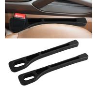 Gosknor 2pcs Car Seat Gap Filler Organizer, Leak-Proof Stop Small Item Falling Car Seat Gap Plug Car Side Console Organizer Universal Fit Seat Console Gap Strip for Sedans Trucks SUVs