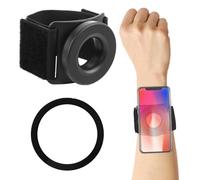 Gosknor 2pcs Magnetic Running Phone Holders for iPhone, 360° Rotatable Armband Cell Phone Holder Strong Adaptability Wrist Phones Carrier Compatible with iPhone 12 13 14 15 16 Pro Max Plus Mini