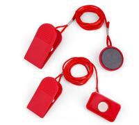 Gosknor 2pcs Treadmill Magnet Safety Key, Magnetic Safety Switch Clip Universal Treadmill Emergency Stop Magnet Running Machines Replacement Parts Accessories (Style D)