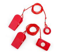 Gosknor 2pcs Treadmill Magnet Safety Key, Magnetic Safety Switch Clip Universal Treadmill Emergency Stop Magnet Running Machines Replacement Parts Accessories (Style C)
