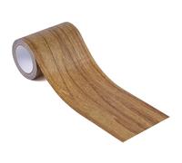 Gosknor 3.1inx15ft Wood Grain Repair Tape, Self-Adhesive Wood Duct Tape Roll Multipurpose Wood Grain Repair Patch for Tables Doors Windows Floors Chairs Furniture Renovation (Brown)