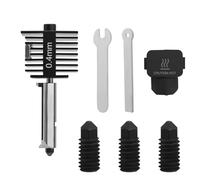 Gosknor 3D Printer 0.4mm Hotend Kit for Bambu Lab A1/A1 Mini, High-Temperature Hardened Steel Hot End Nozzle with Wrenches and Tools Silicone Sock Ideal Extruder Replacement Accessories