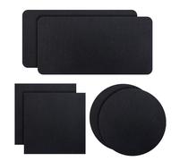 Gosknor 6pcs Trampoline Patch Repair Kit, 3 Styles Patches Self-Adhesive Trampoline Patch Trampoline Mat Repair Kit Trampoline Accessories for Repair Holes or Tears in Trampoline Mats